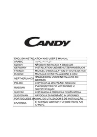 Notice CANDY CBG6251WP Kuchynský digestor