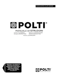 Notice POLTI FORZASPIRA SLIM SR90B Scopa