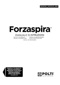 Notice POLTI FORZASPIRA SE600 Scopa