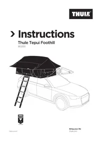 Notice THULE TEPUI FOOTHILL Tente