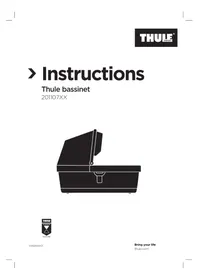 Notice THULE BASSINET Berceau bébé