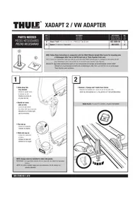 Notice THULE XADAPT2 Porte-vélo