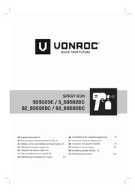 Notice Vonroc S_SG502DC Pistolet à peinture