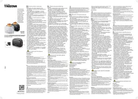 Notice TRISTAR PD8774W Grille pain
