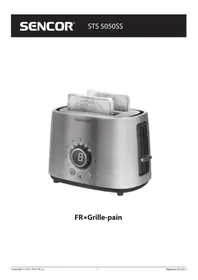 Notice SENCOR STS 5050SS Grille pain