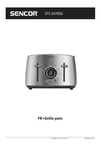 Notice SENCOR STS 5070SS Grille pain