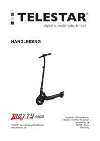 Notice Telestar TROTTY 4400 Scooter