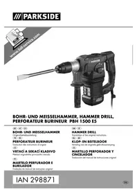 Notice PARKSIDE PBH 1500 E5 Perforar
