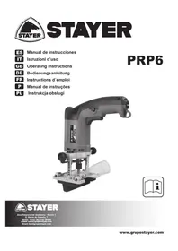 Notice Stayer PRP6 Défonceuse électrique