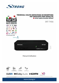 Notice STRONG SRT 7406 Récepteur satellite