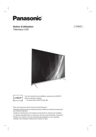 Notice PANASONIC TX65JXW704 Τηλεόραση