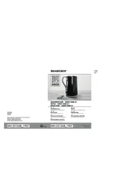 Notice SILVERCREST SWKC 3000 D3 Varná konvice