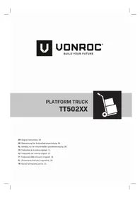 Notice Vonroc TT502XX Wózek transportowy
