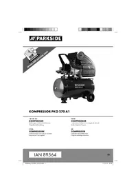 Notice PARKSIDE PK0 270 A1 Compresseur d'air