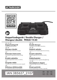 Notice PARKSIDE PAPK 12 A1 Chargeur de batterie