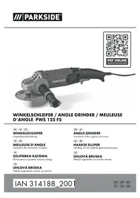 Notice PARKSIDE PWS 125 F5 Broyeur