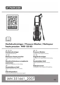 Notice PARKSIDE PHD 135 D3 Nettoyeur haute pression
