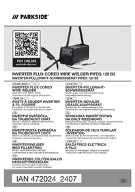 Notice PARKSIDE PSHL 2 D1 Poste à souder