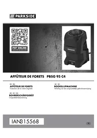Notice PARKSIDE PBSG 95 C4 Aiguiseur de forets