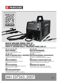 Notice PARKSIDE PMSG 200 A1 Poste à souder