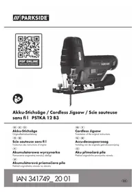 Notice PARKSIDE PSTKA 12 B3 Elektrische zaag
