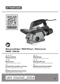 Notice PARKSIDE PMNF 1350 E4 Fraiseuse
