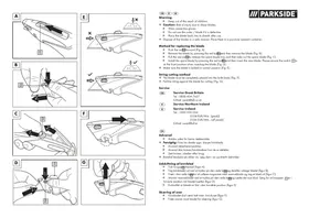 Notice PARKSIDE HG00239B Tondeuse à cheveux