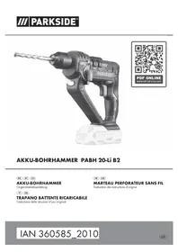 Notice PARKSIDE PBHA 12 A1IAN Trapano