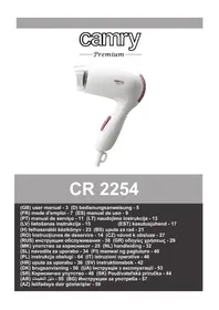 Notice CAMRY CR 2254 Veļas žāvētājs