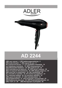 Notice ADLER AD 2244 сушарка для одягу