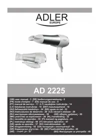 Notice ADLER AD 2225 сушарка для одягу