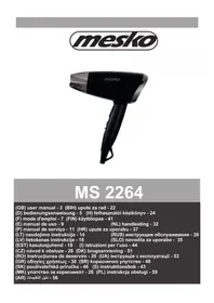 Notice Mesko MS 2264 Suszarka do ubrań