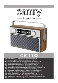 Notice CAMRY CR 1183 Радио