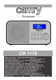 Notice CAMRY CR 1179 Radio