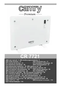 Notice CAMRY CR 7721 Küte