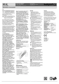 Notice OLYMPIA BR 60 Chauffage