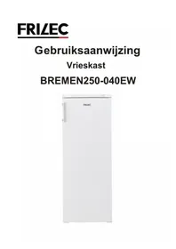 Notice Frilec BREMEN250 040EW Congélateur