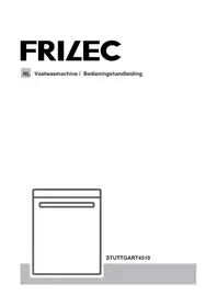 Notice Frilec STUTTGART4510 Vaatwassers