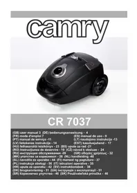 Notice CAMRY CR 7037 Odkurzacz