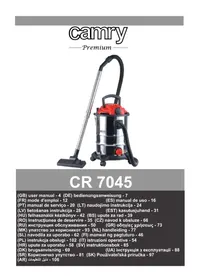 Notice CAMRY CR 7045 Пылесос