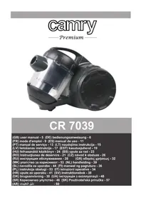 Notice CAMRY CR 7039 Odkurzacz