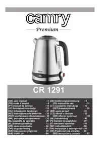 Notice CAMRY CR 1291 Vattenkokare