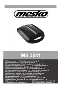 Notice Mesko MS 3041 Toster