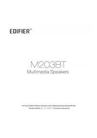 Notice EDIFIER M203BT Speaker