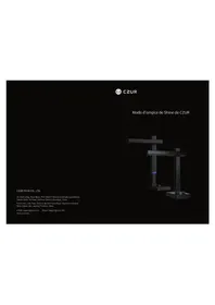 Notice CZUR SHINE 800 PRO Scanner