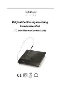 Notice CASO TC 2400 THERMO CONTROL Cucina