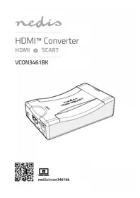 Notice NEDIS VCON3461BK Digitální audio převodník