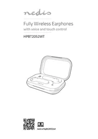 Notice NEDIS HPBT2052WT Ακουστικά