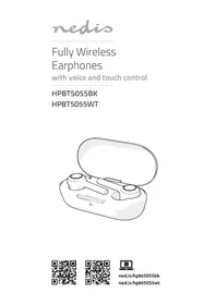 Notice NEDIS HPBT5055WT Ακουστικά