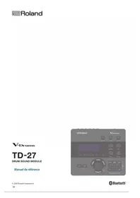 Notice ROLAND VAD506 Tambour ordinateur